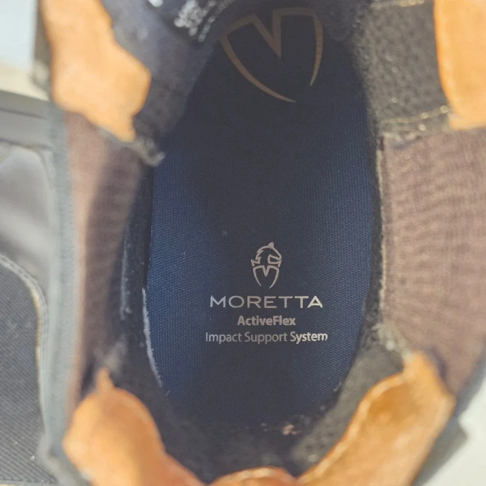 Moretta Clio Paddock Boots Kids Equestrian Front Zip Black US 11 EUC Equestrian